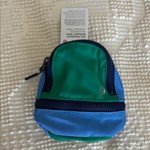 lululemon athletica  city adventure backpack nano Green and Blue